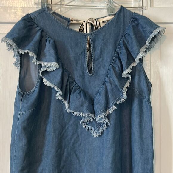 Semicouture 01 denim dress - size L - Picture 4 of 10